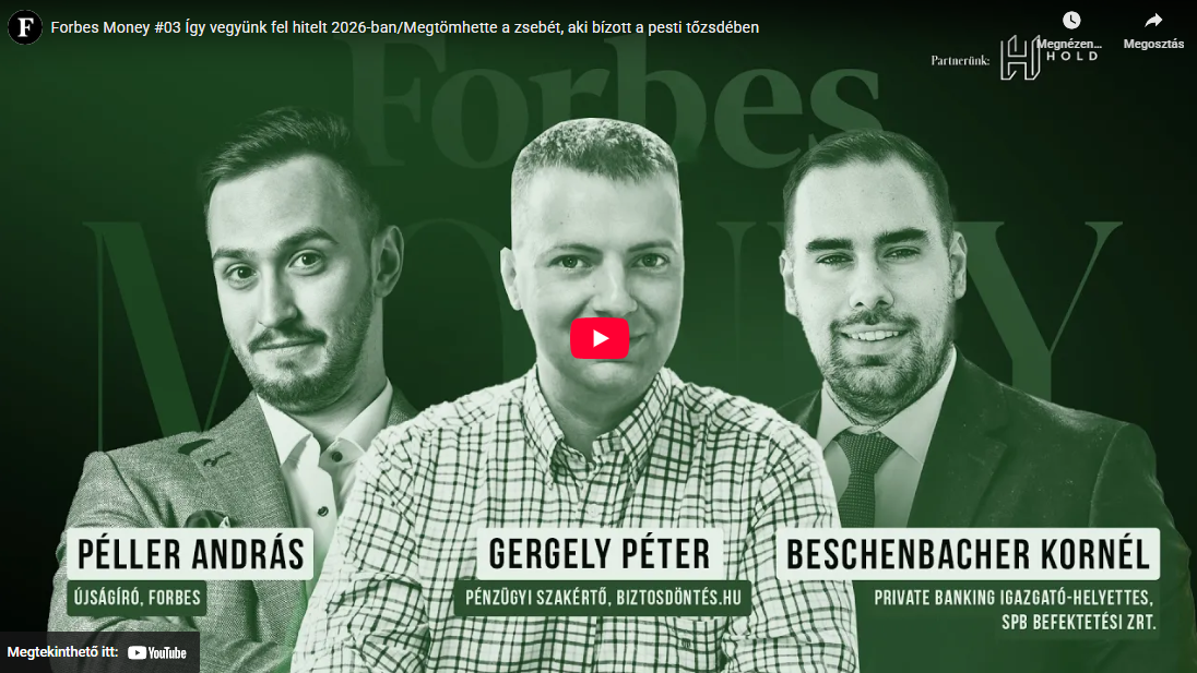 Forbes Money #03 Így vegyünk fel hitelt 2026-ban/Megtömhette a zsebét, aki bízott a pesti tőzsdében